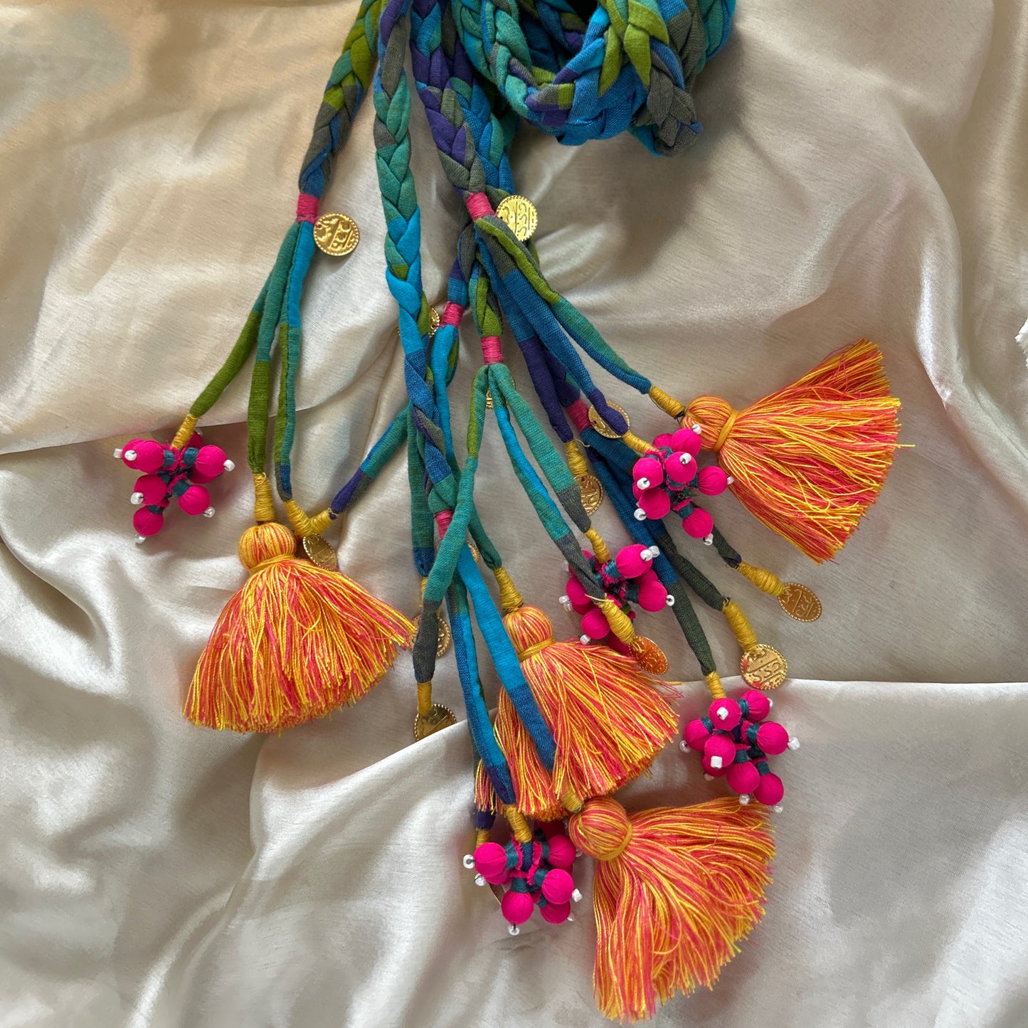 Kesha hair accessory - Green & Blue
