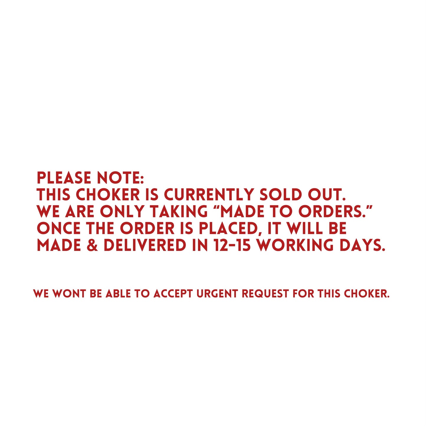 Textile brass maroon ajrakh Choker