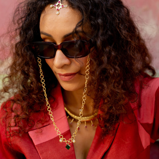 Chamkeela (Green) - sunglasses chain