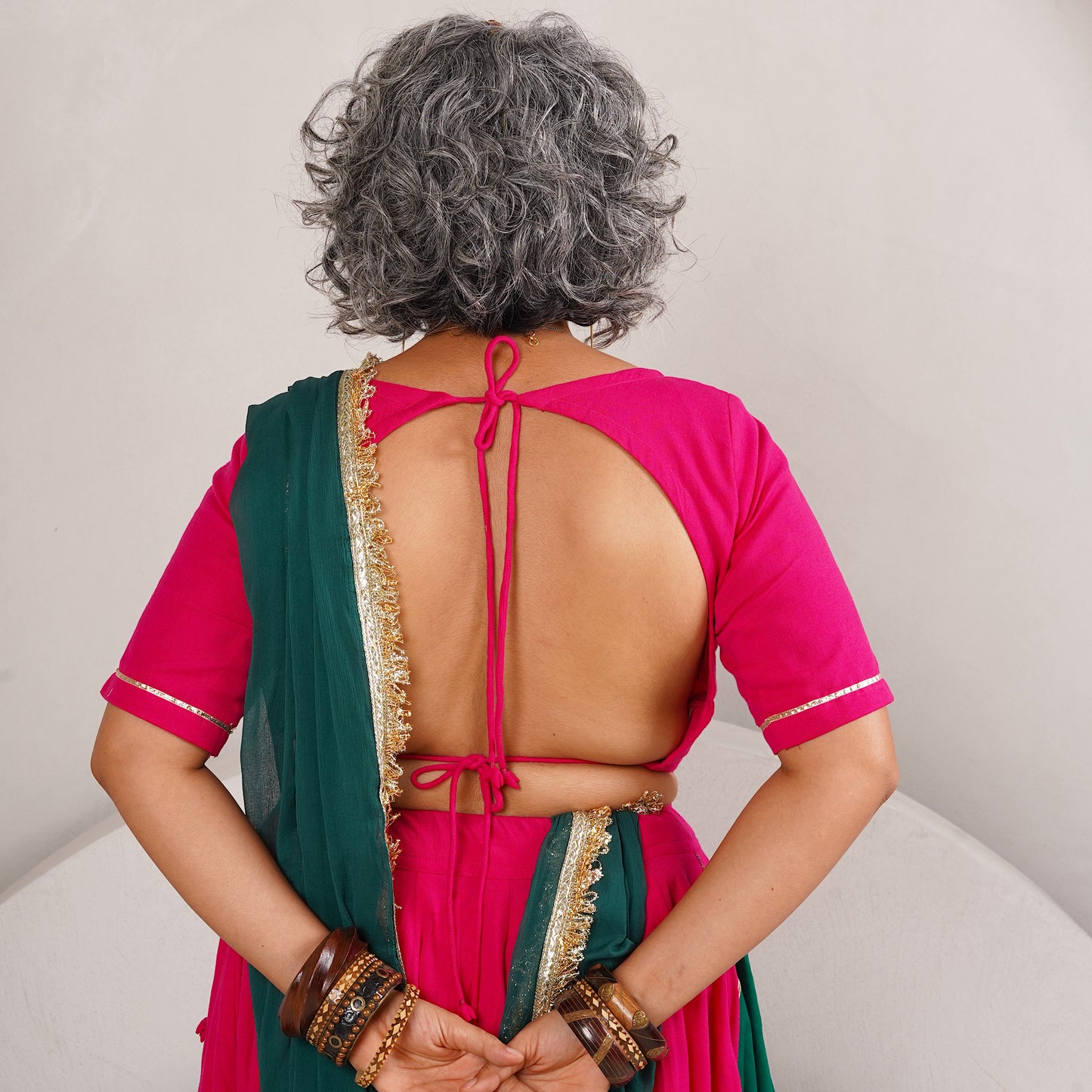 Keri Rani Pink Chaniya Choli set