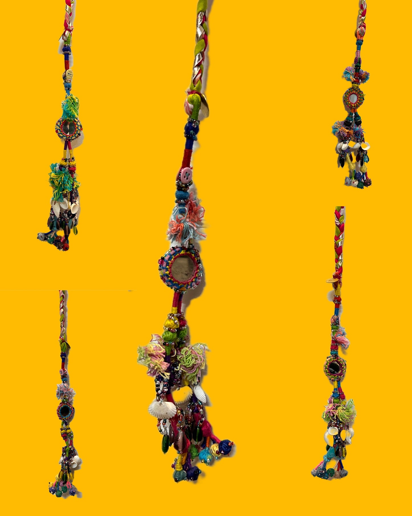 Parandi with rubber band 50 inch long