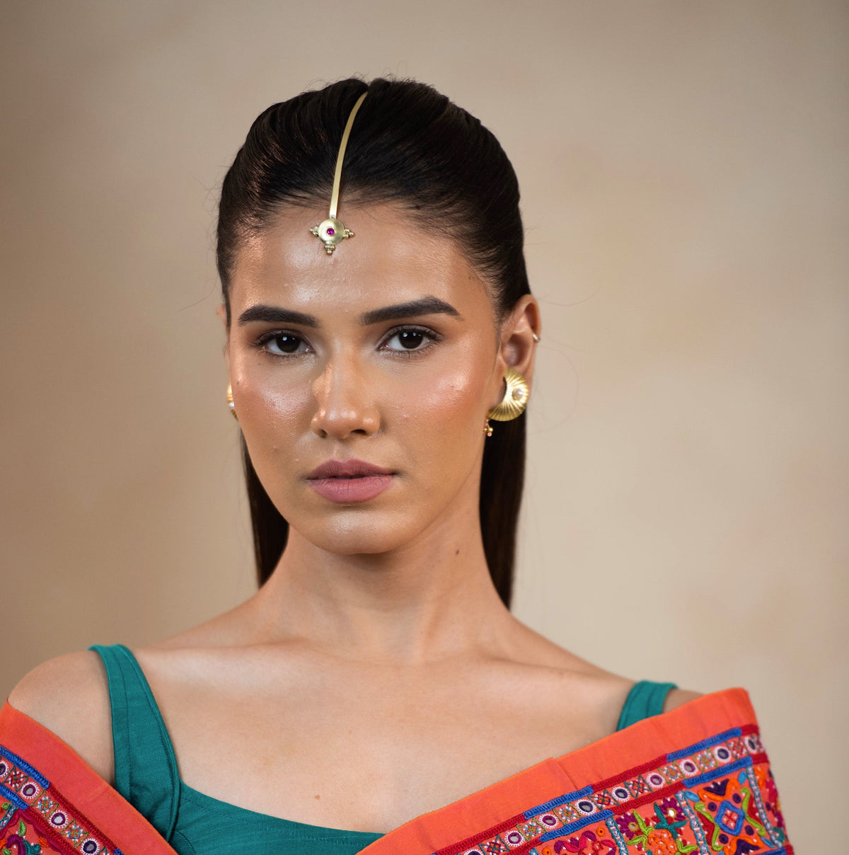 Bindi (Pink stone) - Head gear
