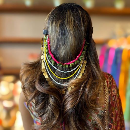 Flora pin pink hair accessories