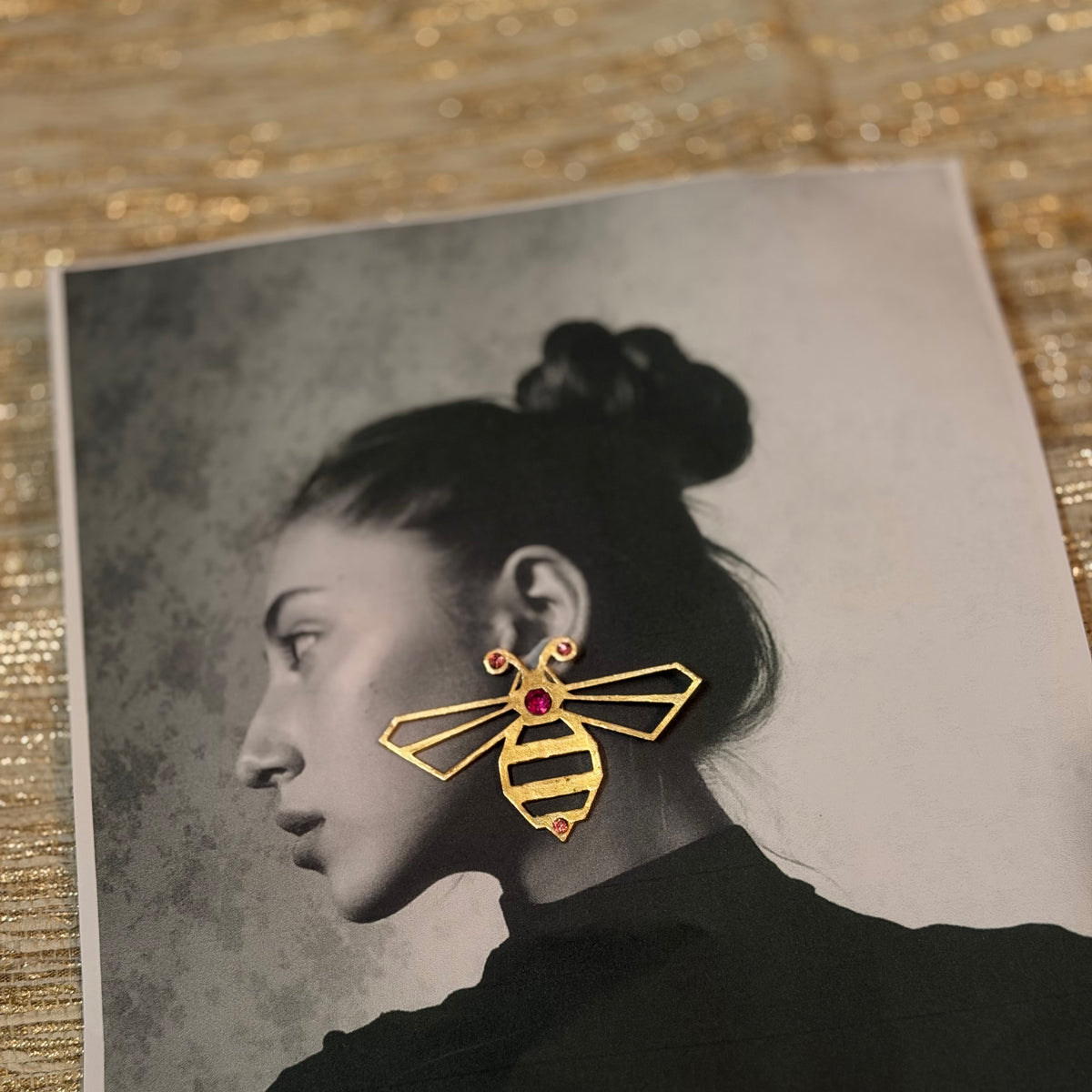 Bee earrings