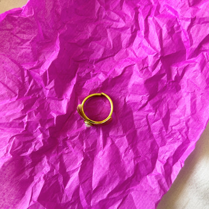 Crescent ring