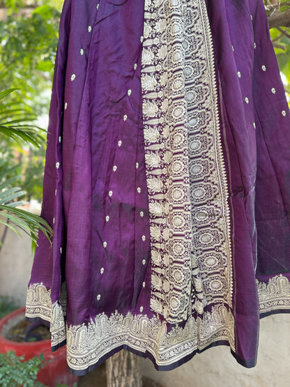 Violet Chandi silk skirt