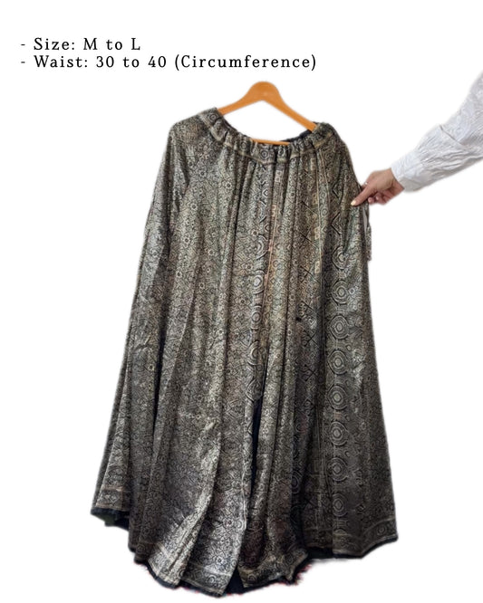 Sona Kali silk skirt