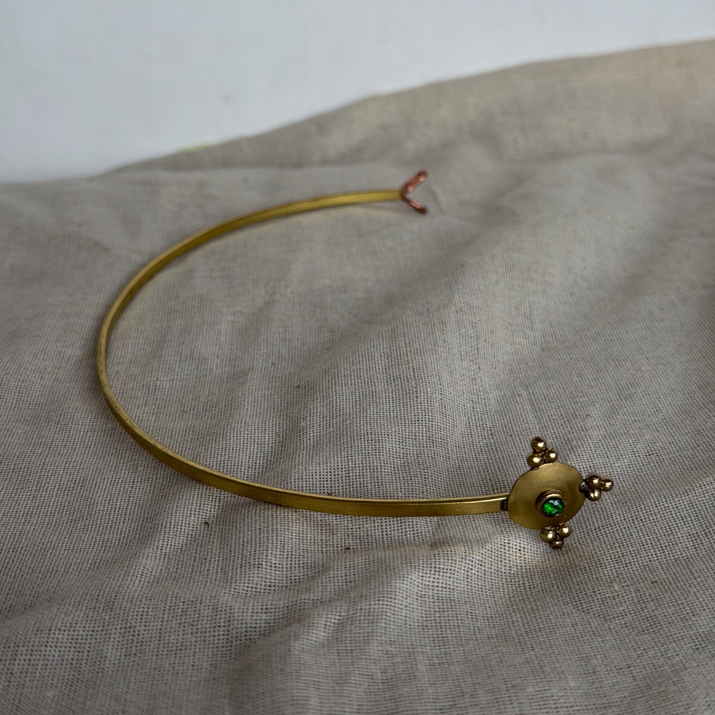 Bindi (Emerald stone) - Head gear