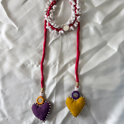 Jasmine hearts dori necklace