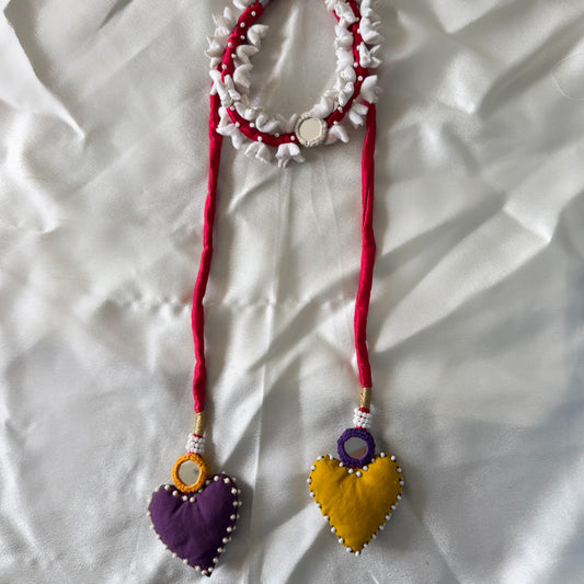 Jasmine hearts dori necklace