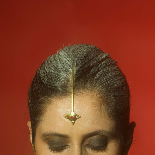 Bindi (Pink stone) - Head gear