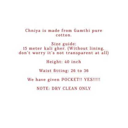 Pichwai lotus Chaniya