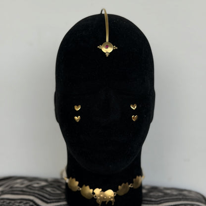 Bindi (Pink stone) - Head gear