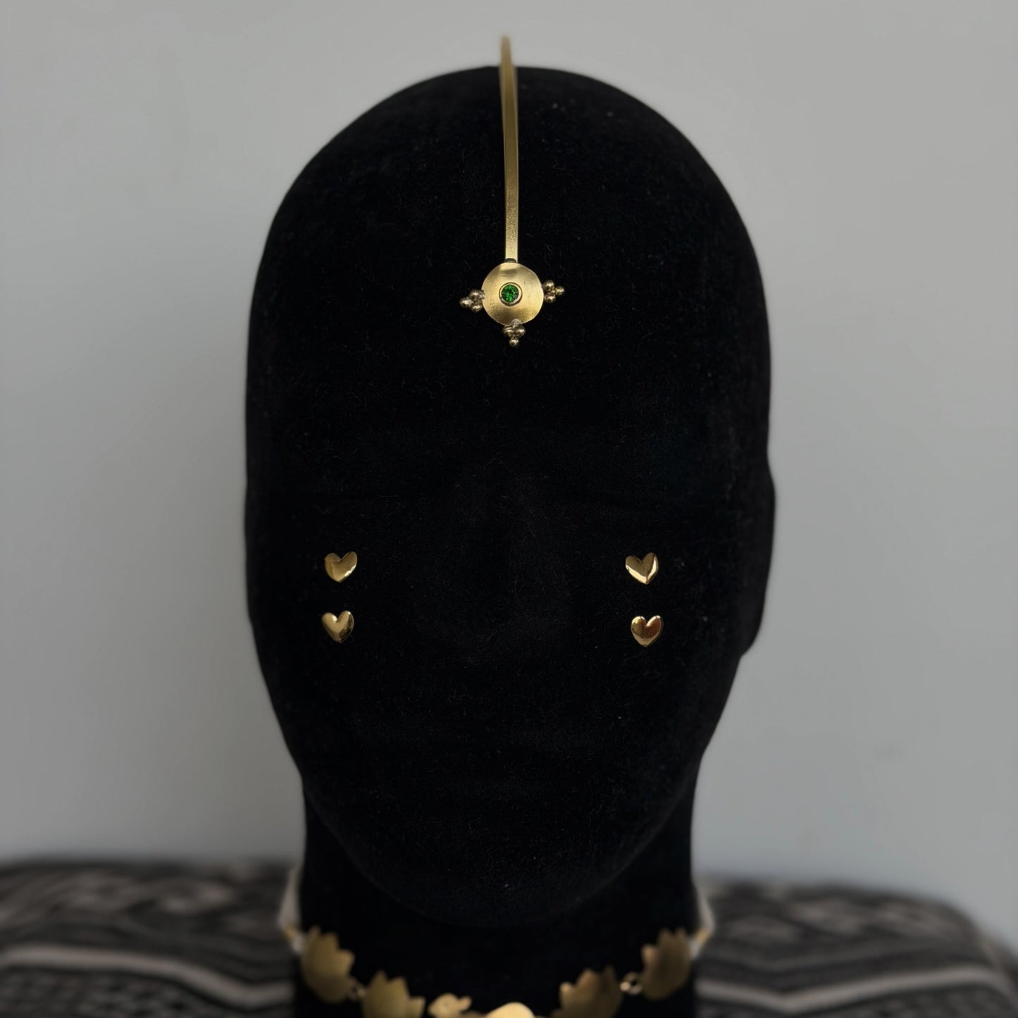 Bindi (Emerald stone) - Head gear