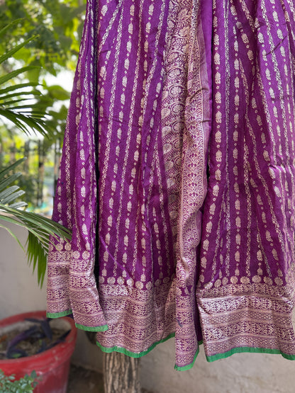 Shyamala silk skirt