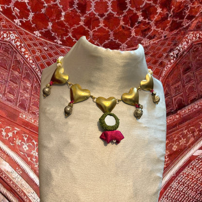 Heart of gold Choker