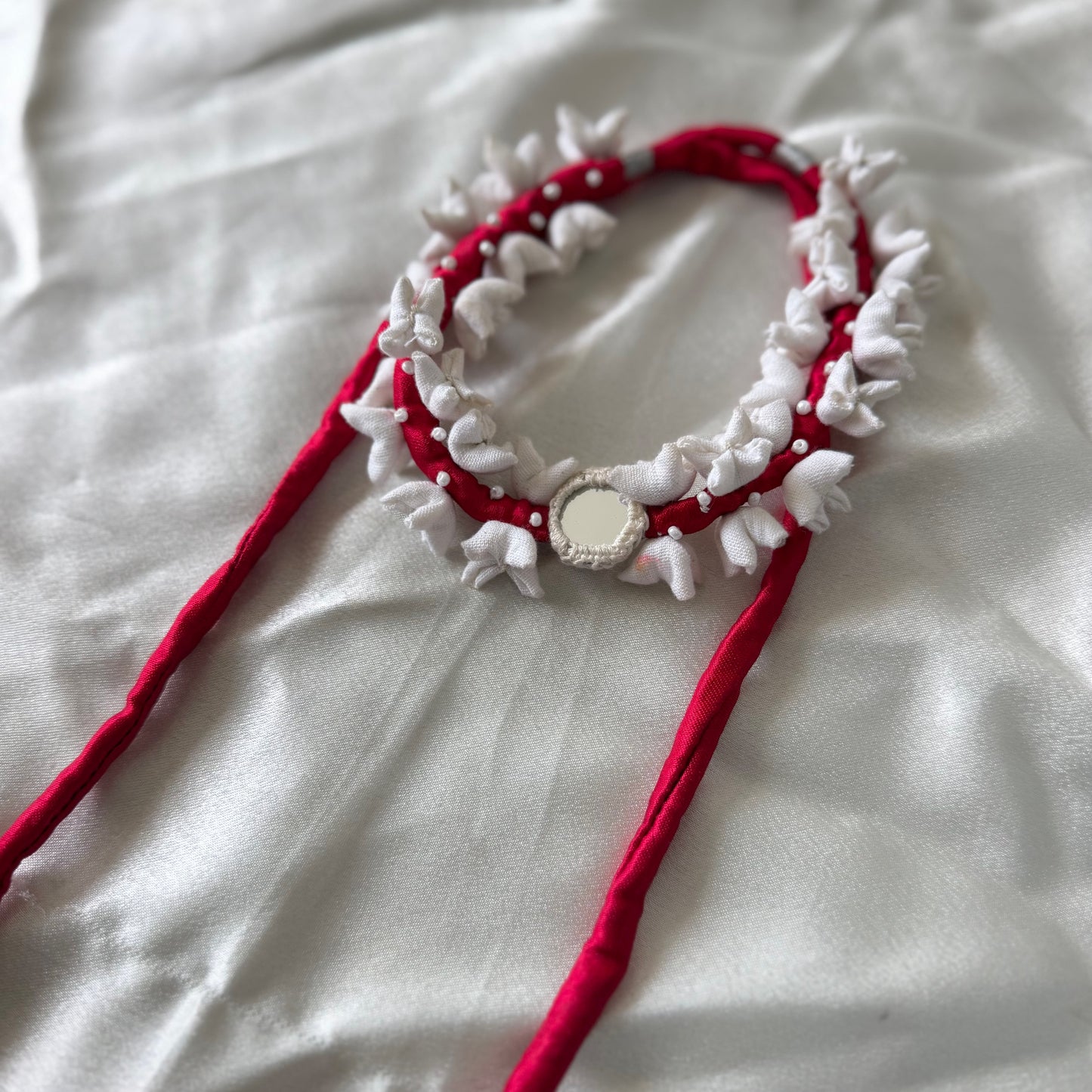 Jasmine hearts dori necklace