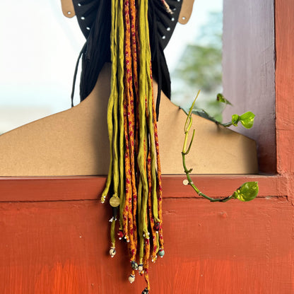 Olive meets turmeric hair strings 21 inch