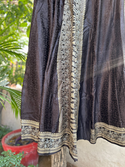 Rudraksha silk skirt