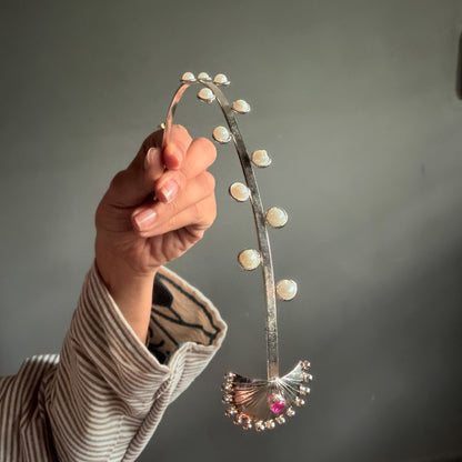 Shellita - Head gear (Rhodium silver finish)