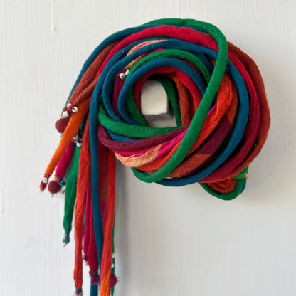 Multi color hair strings 21 inch