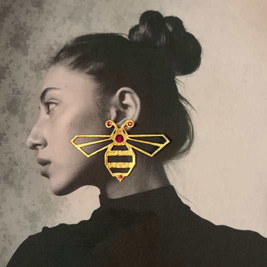 Bee earrings