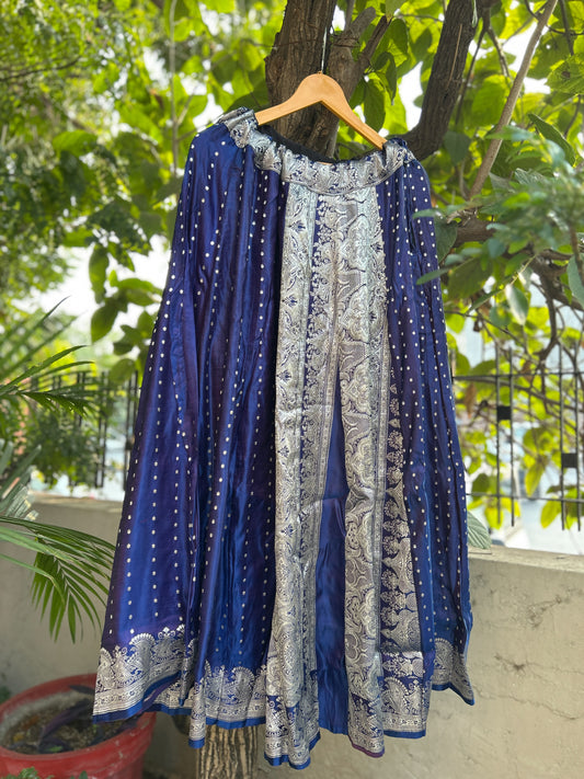 Neelkamal silk skirt