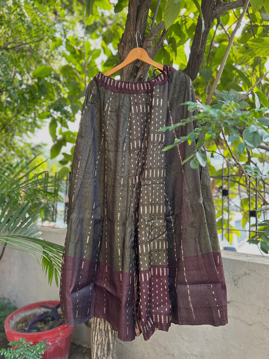 Mitti shobha silk skirt