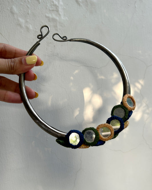 Green Blue Mirror Hasli