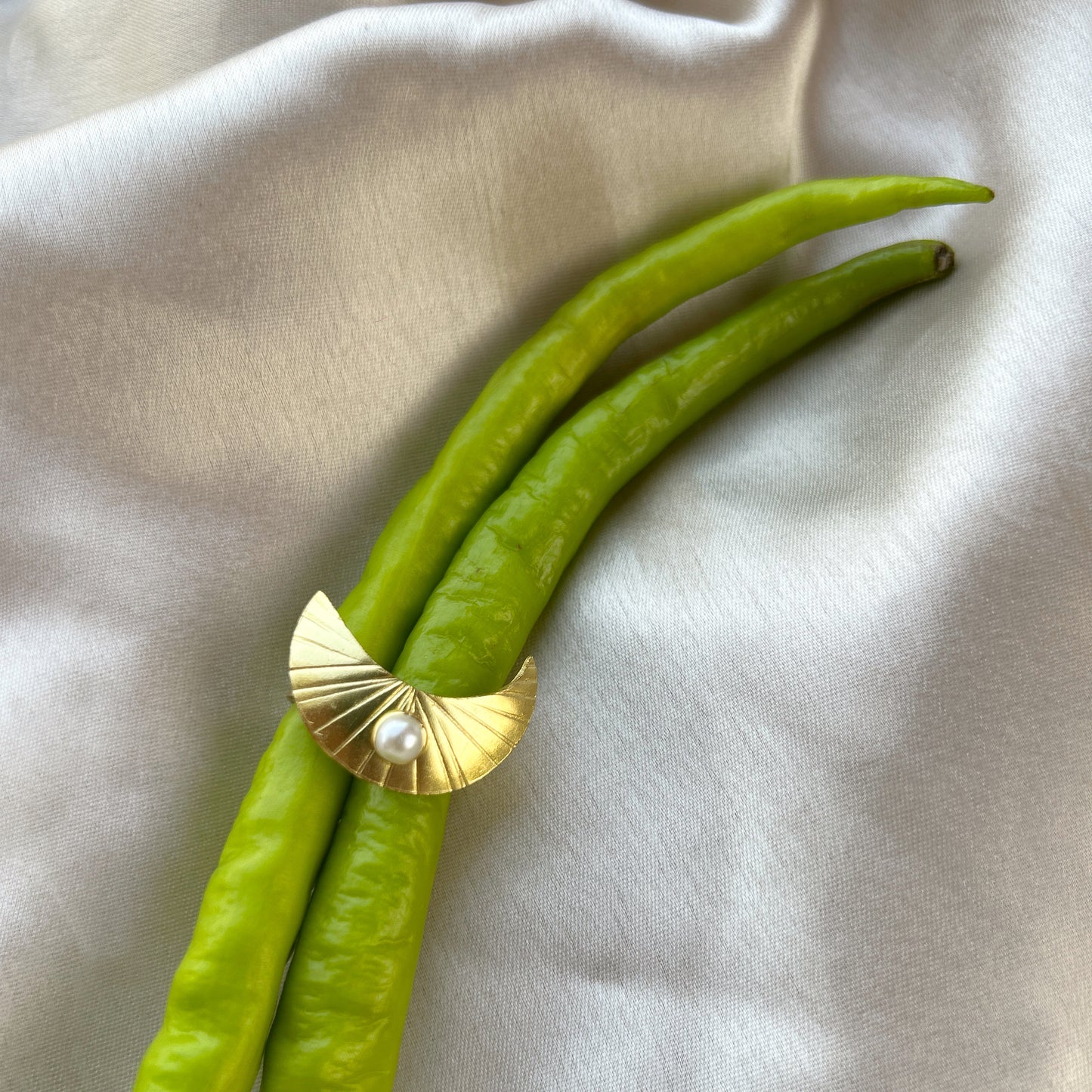 Crescent ring