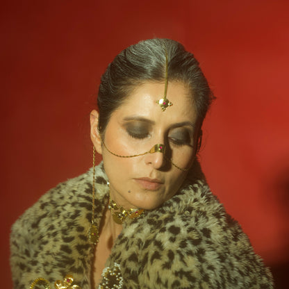 Bindi (Pink stone) - Head gear