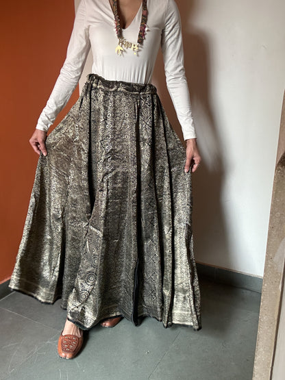 Sona Kali silk skirt