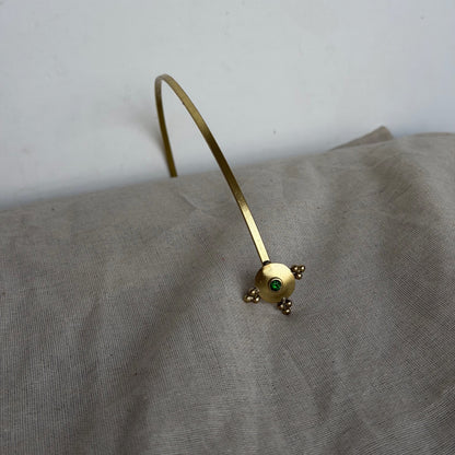 Bindi (Emerald stone) - Head gear