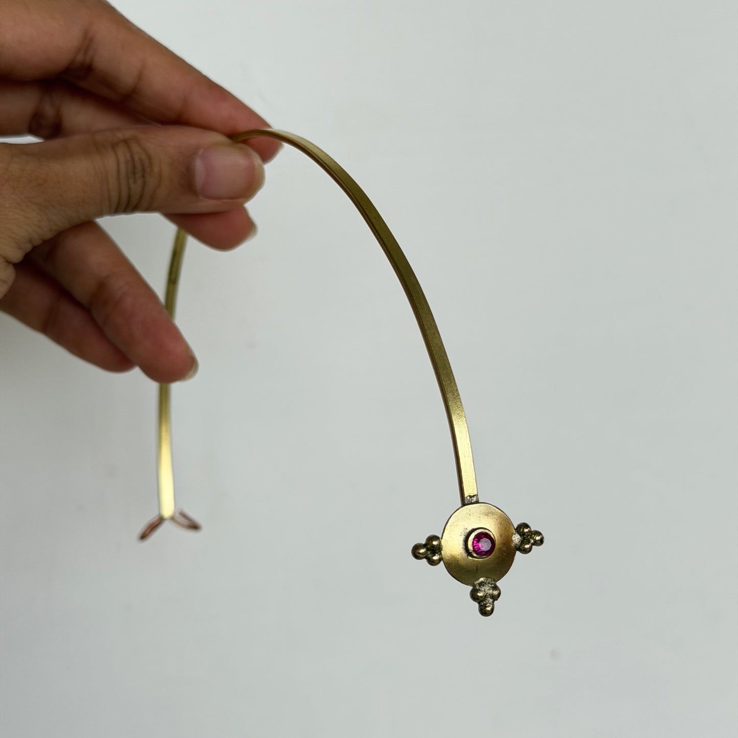 Bindi (Pink stone) - Head gear