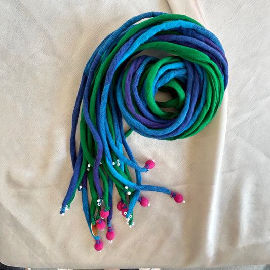 Peacock hair strings 21 inch