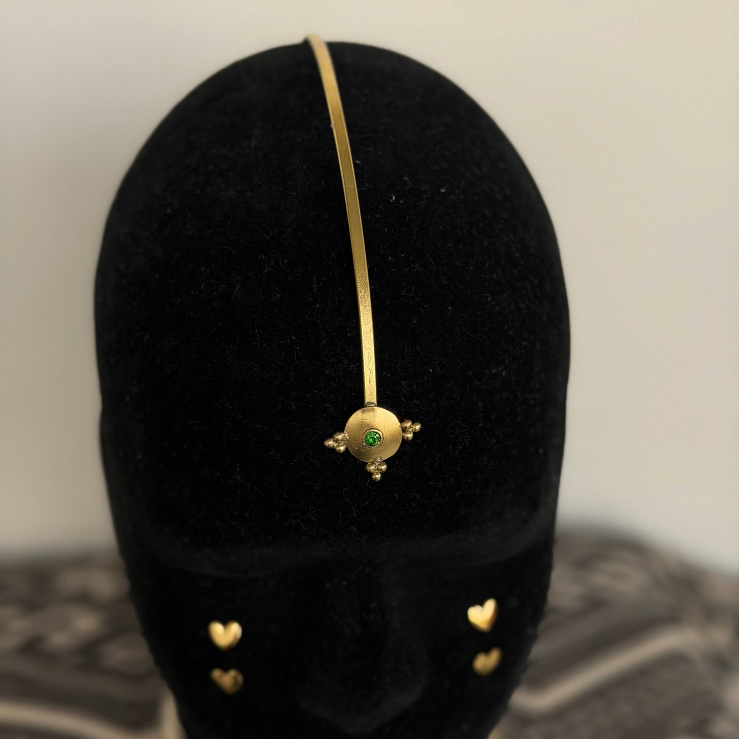 Bindi (Emerald stone) - Head gear