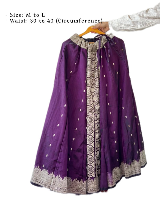 Violet Chandi silk skirt