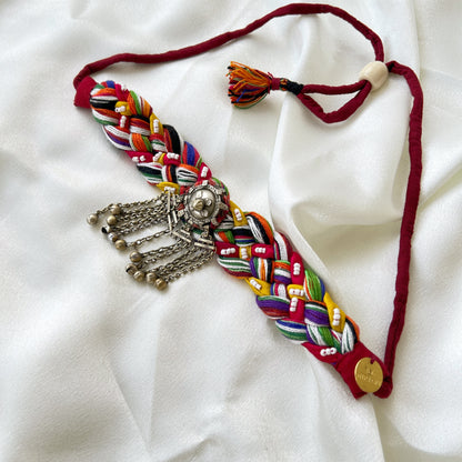 Rangeen with afghani pendant Choker