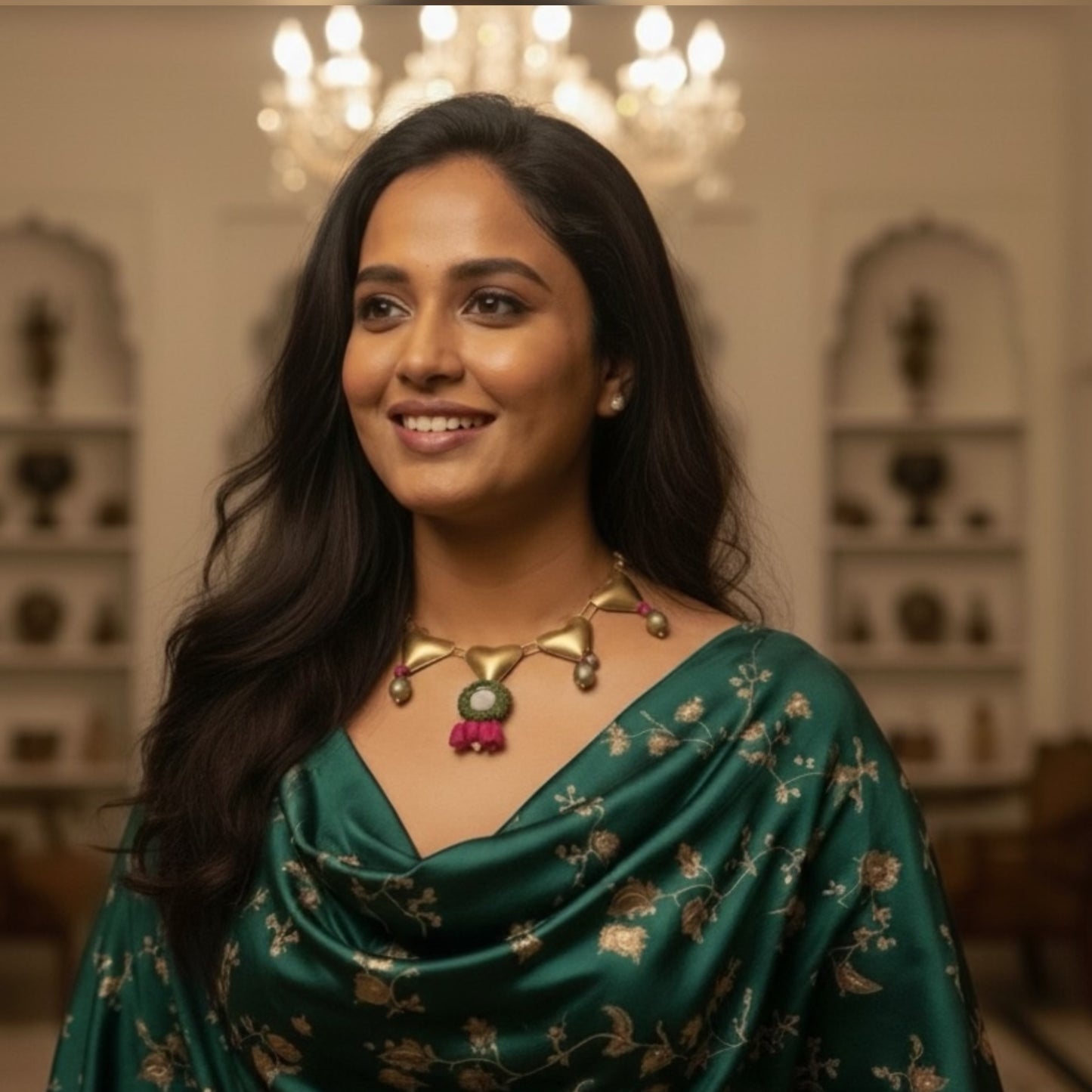 Heart of gold Choker